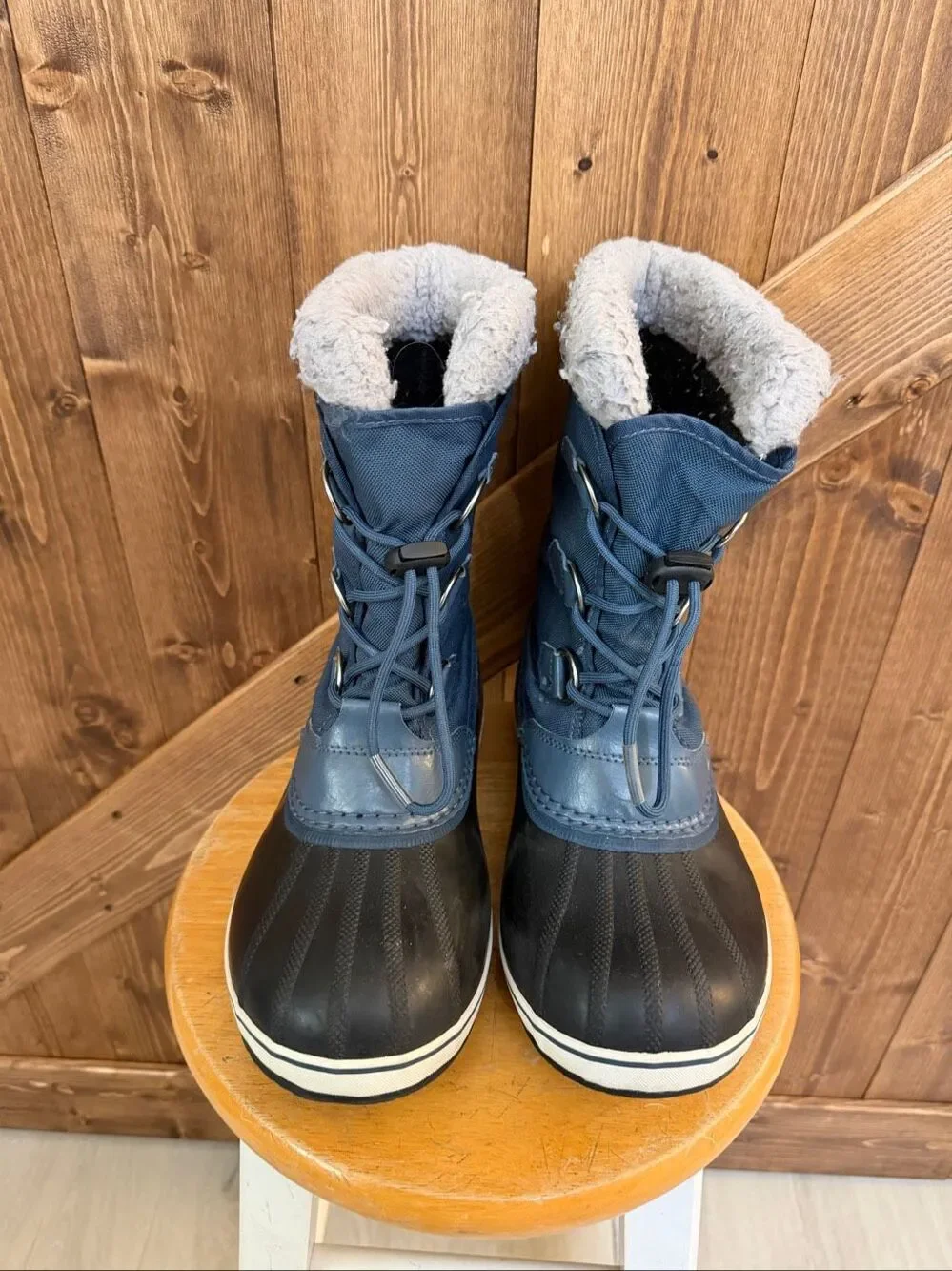 Sorel Women’s Size 7 Blue Insulated Waterproof Winter Snow Boots